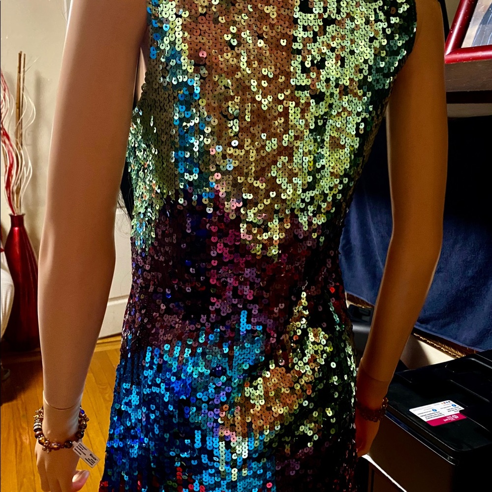 Sequined Mini Dress - Picture 2 of 3